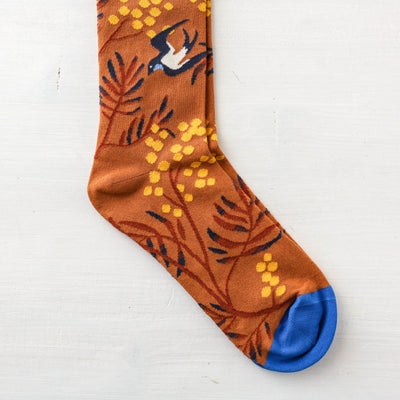 SALE Bonne Maison Socks - Mimosa Caramel