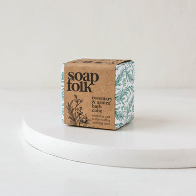 Rosemary & Arnica Salt Bath Cube