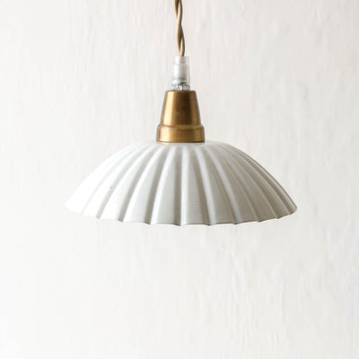 Small Pendant Lamp 'Ingrid' - Antique White