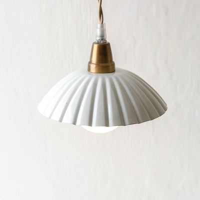 Small Pendant Lamp 'Ingrid' - Antique White
