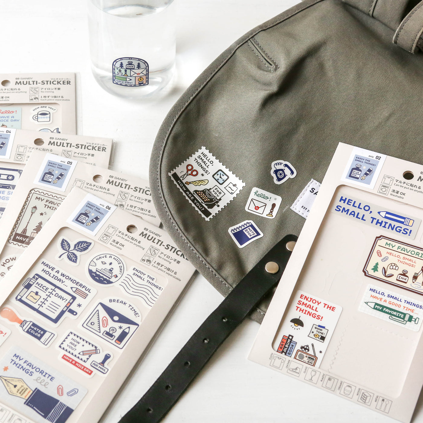 Eric x Sanby Multi-Sticker Set - 01 Enjoy