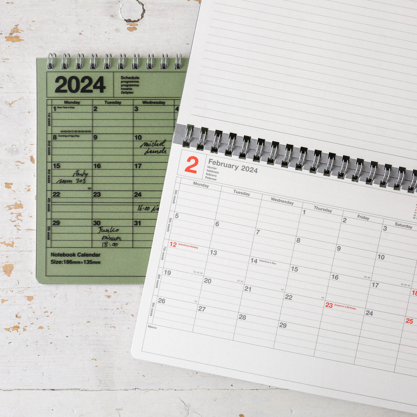 2024 Small Notebook Calendar