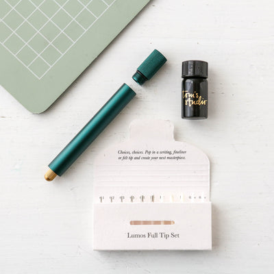 The Lumos Mini - Refillable Pen with Multiple Tips
