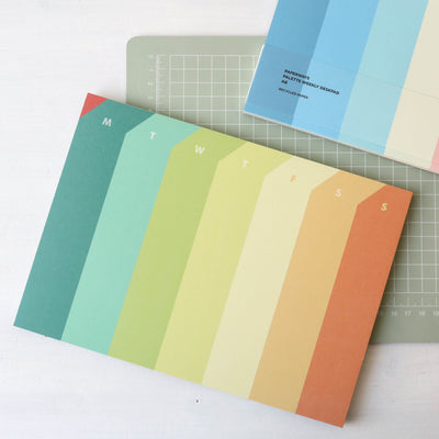 Paperways Palette Weekly Deskpad