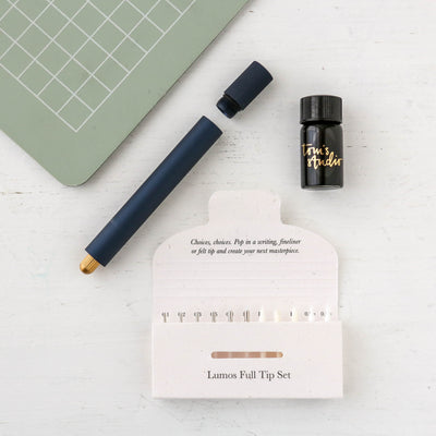 The Lumos Mini - Refillable Pen with Multiple Tips