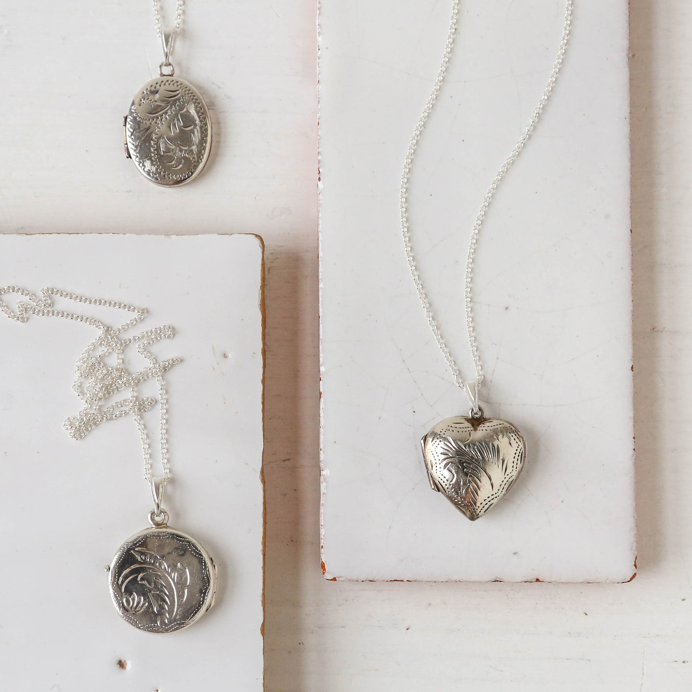 Silver Vintage Locket - Batch CC, Mixed