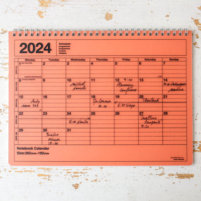 2024 Medium Notebook Calendar