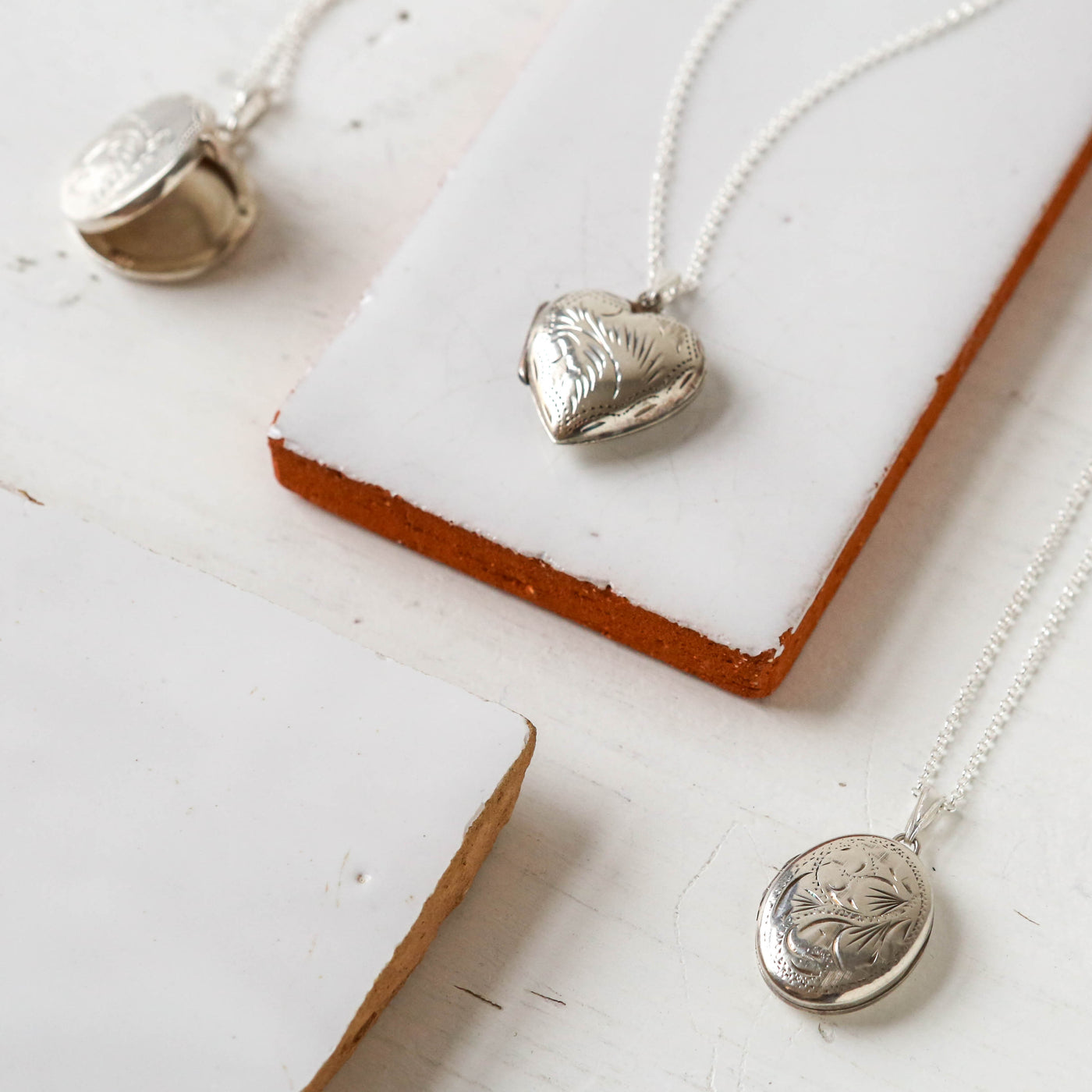 Silver Vintage Locket - Batch CC, Mixed