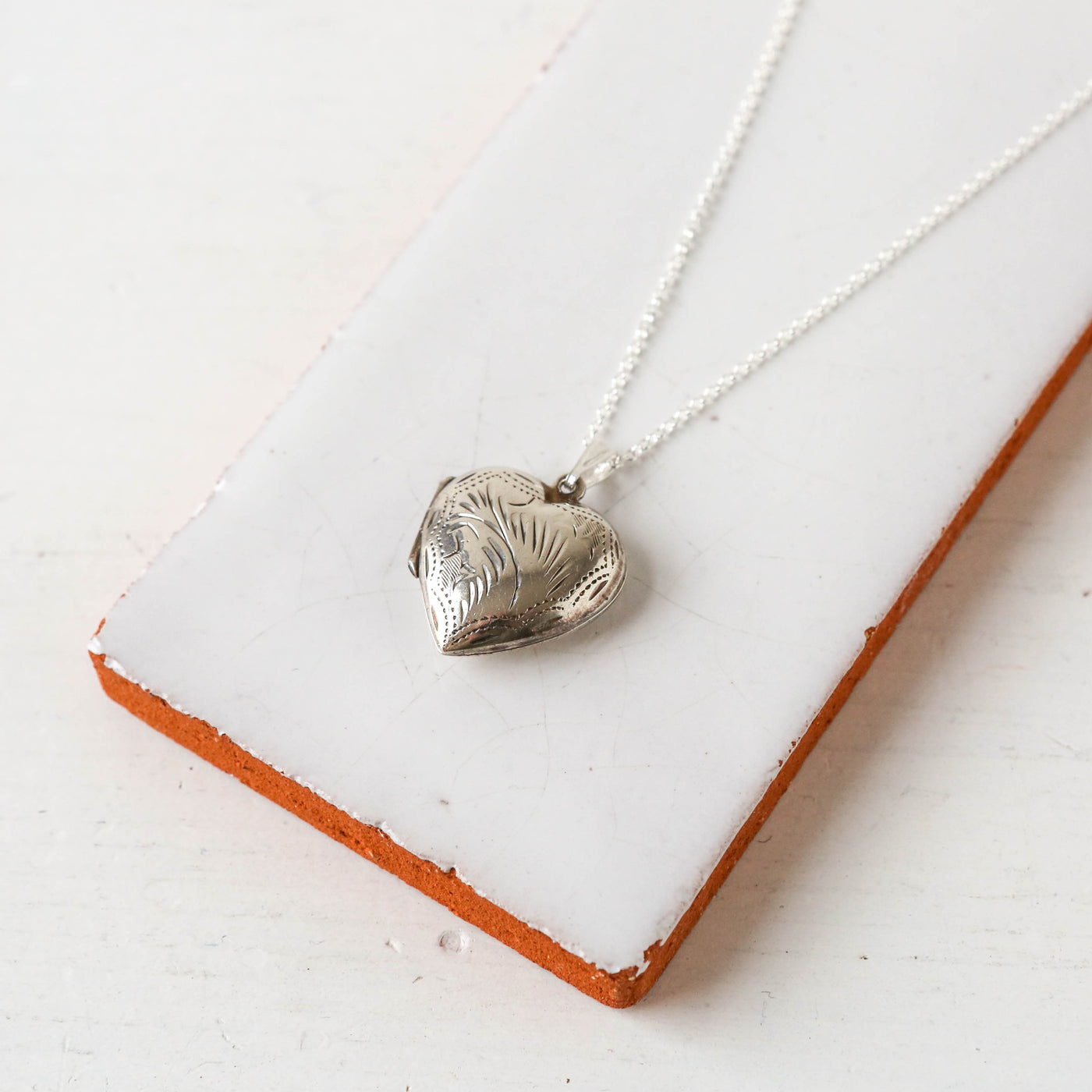 Silver Vintage Locket - Batch CC, Mixed