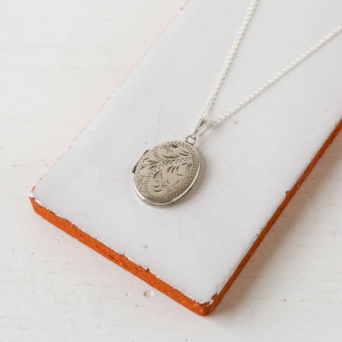 Silver Vintage Locket - Batch CC, Mixed