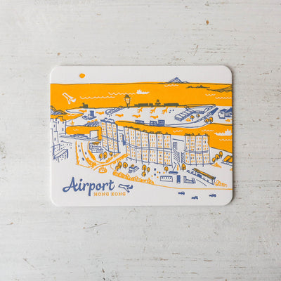 Letterpress City Postcard