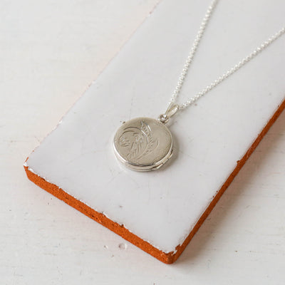 Silver Vintage Locket - Batch CC, Mixed