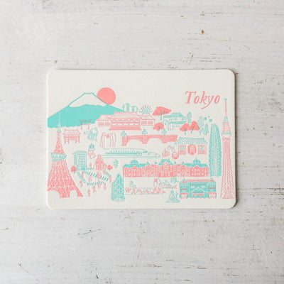 Letterpress City Postcard
