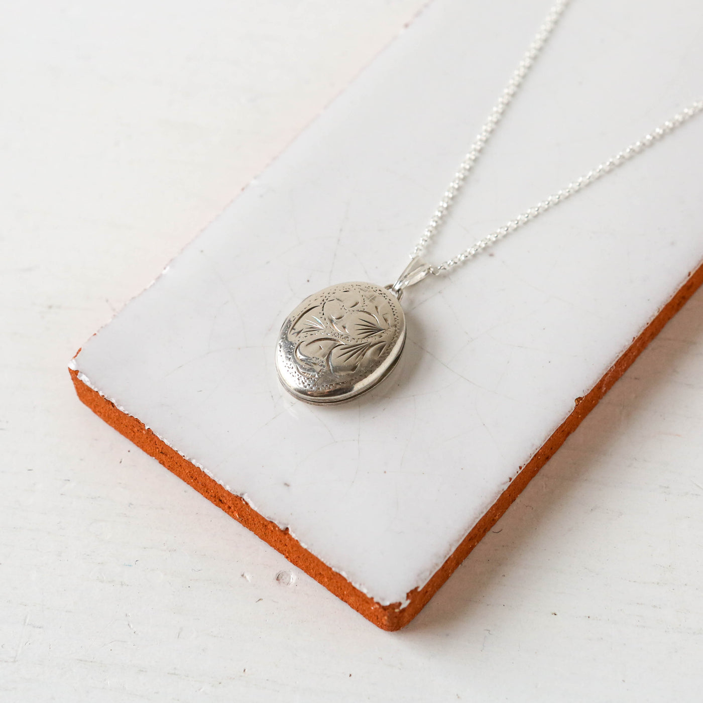 Silver Vintage Locket - Batch CC, Mixed