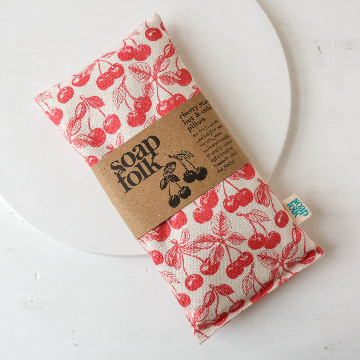 Cherry Stone Hot & Cold Pillow