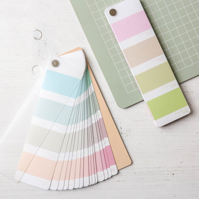 Colour Palette Sticker Fan