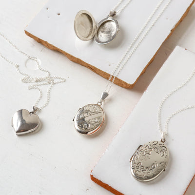 Silver Vintage Locket - Batch DD, Mixed