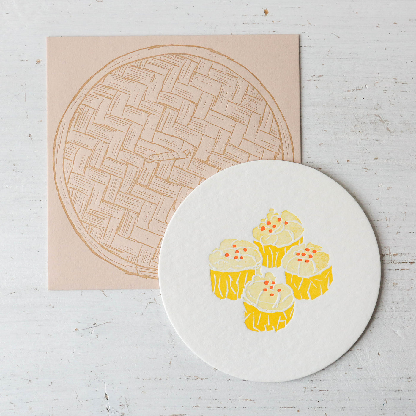 Pork Dumpling Letterpress Card
