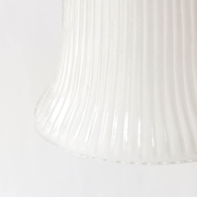 Glass Pendant Lamp 'Ulla' - Antique Brass