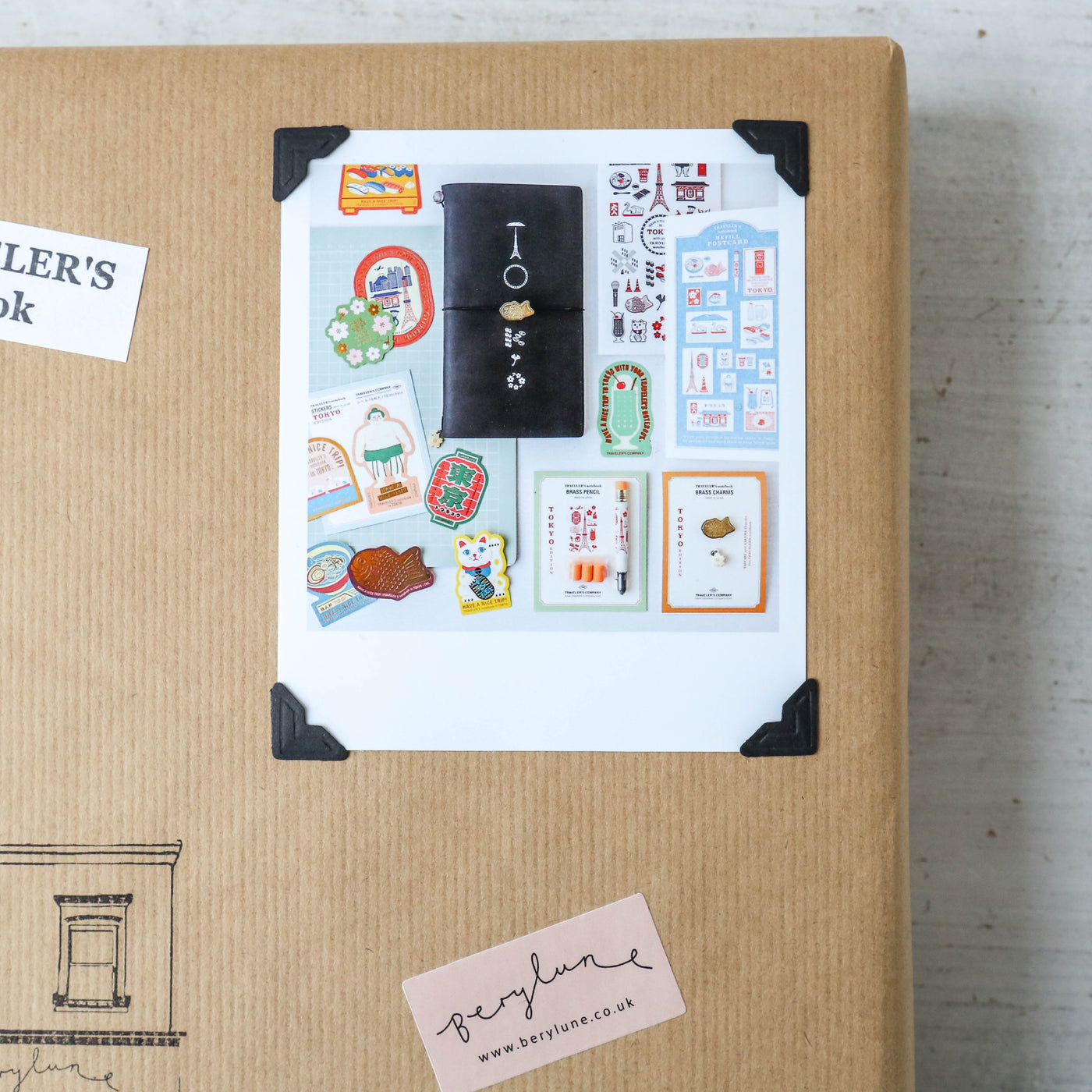 SPECIAL OFFER! TRAVELER'S notebook Black TOKYO Edition Bundle