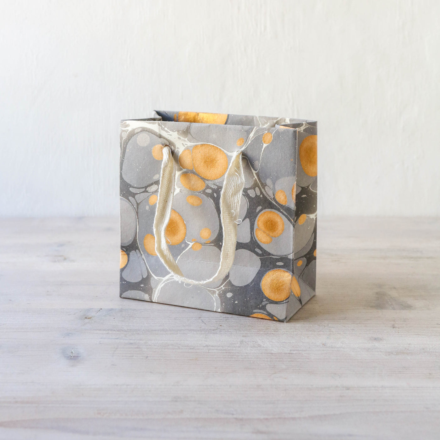 Hand Marbled Paper Gift Bag