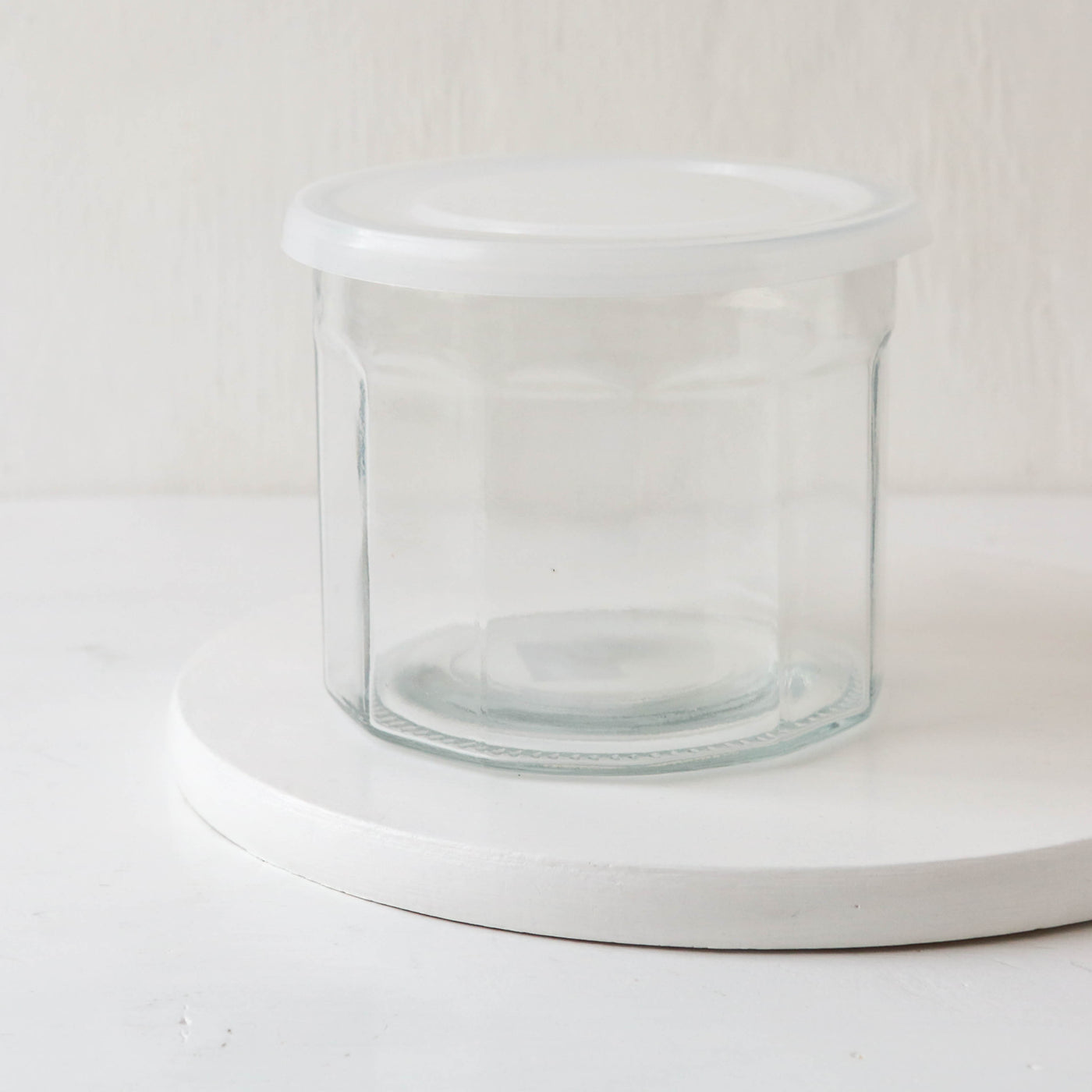 French Marmalade Glass Jar With Lid