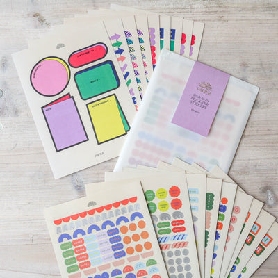 Planner & Journal Sticker Set - 9 Sheets