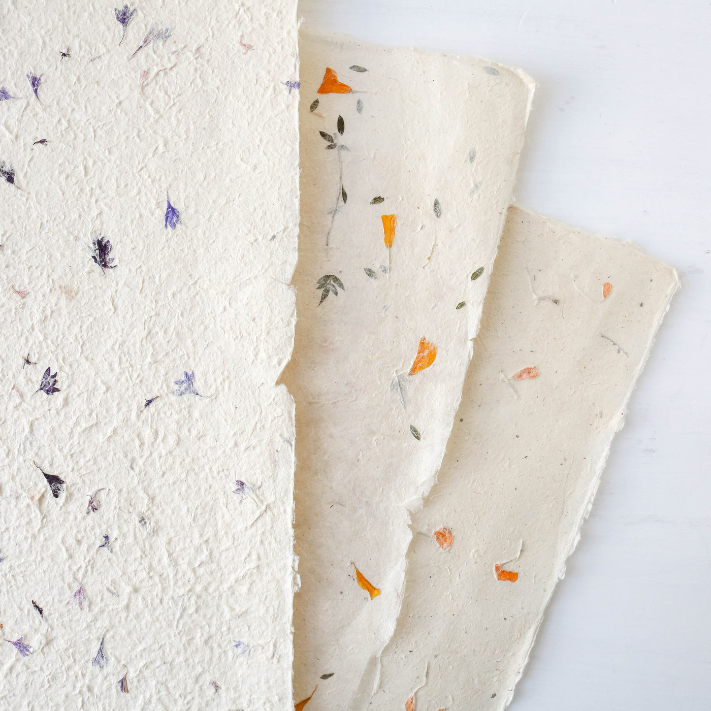 Single Sheet of Lokta Petal Paper