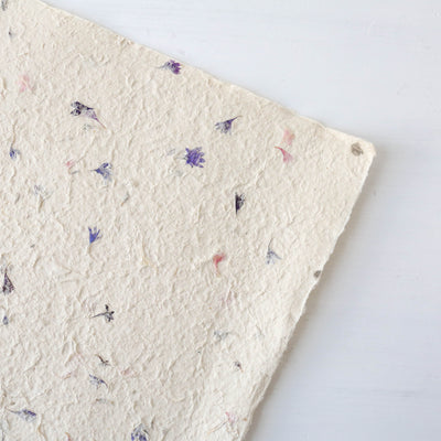 Single Sheet of Lokta Petal Paper