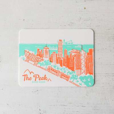 Letterpress City Postcard