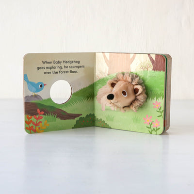 Finger Puppet Board Book - Baby Hedgehog
