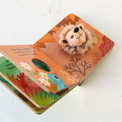 Finger Puppet Board Book - Baby Hedgehog