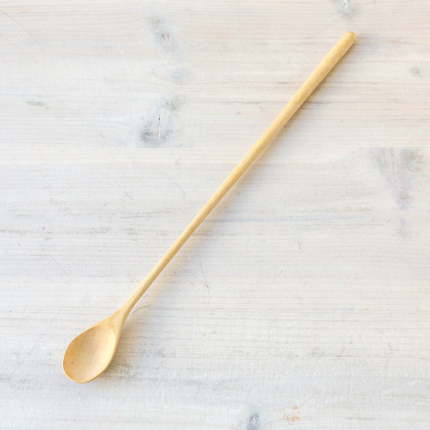 Long Lemon Wood Spoon
