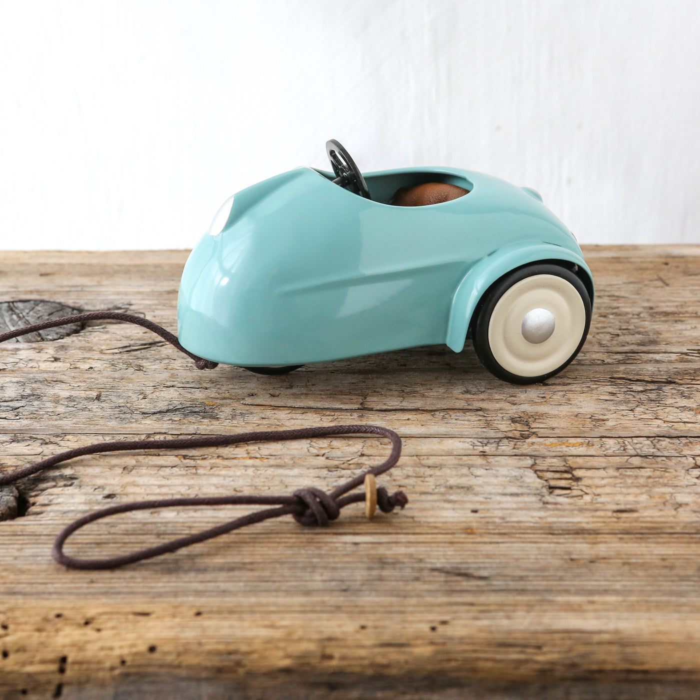New Maileg Mouse Car - Light Blue