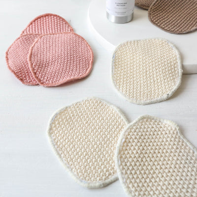 Reusable Cotton Cleansing Pads - Set of 3