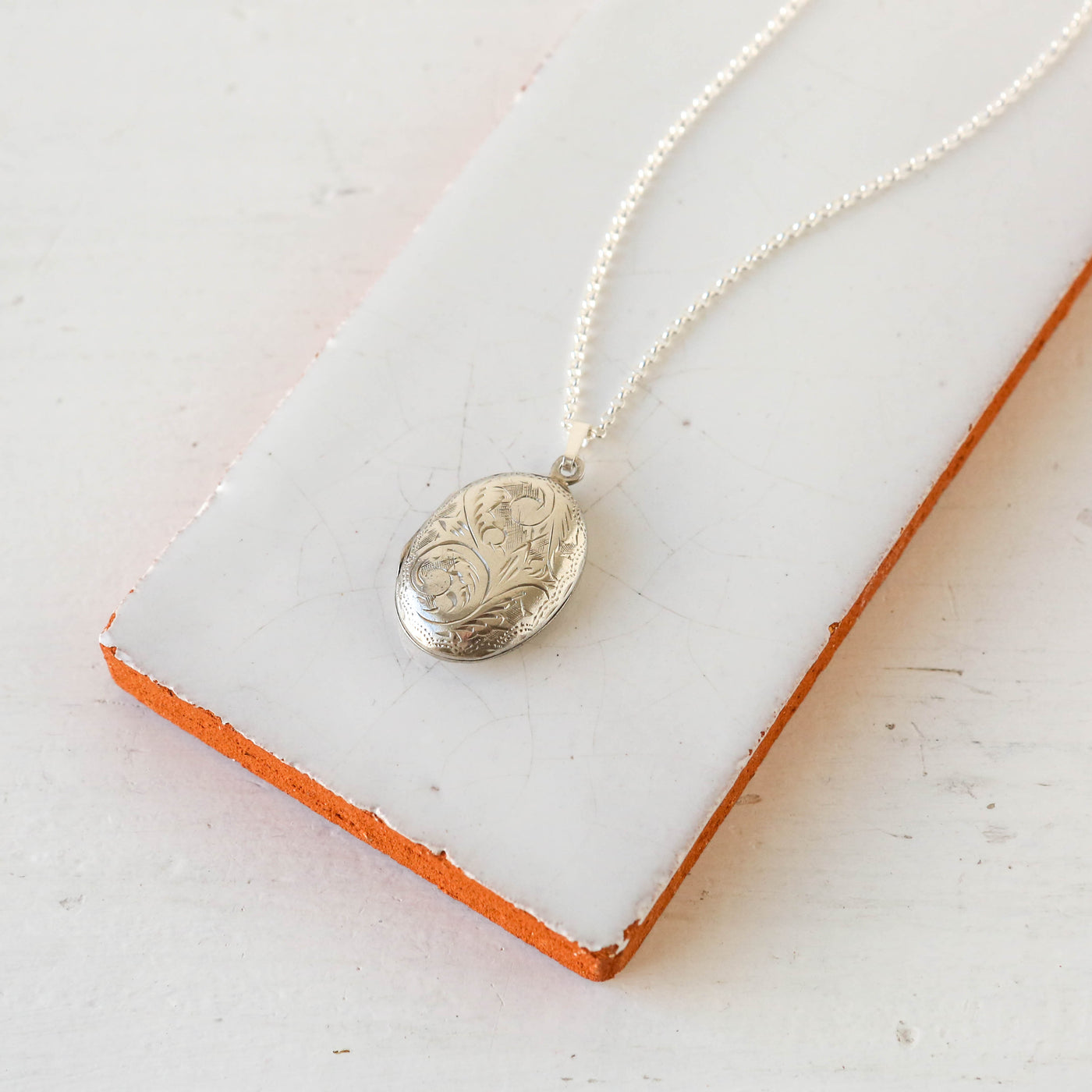 Silver Vintage Locket - Batch EE, Mixed