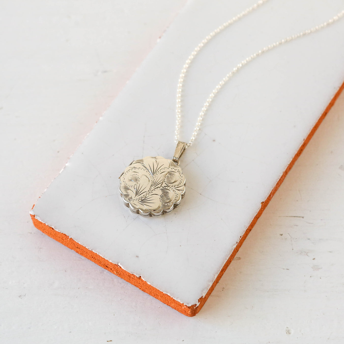 Silver Vintage Locket - Batch EE, Mixed