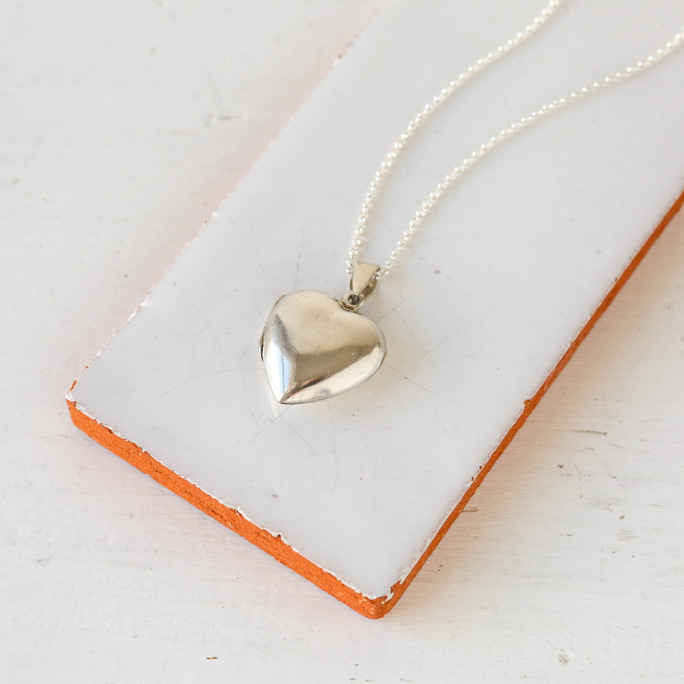 Silver Vintage Locket - Batch EE, Mixed