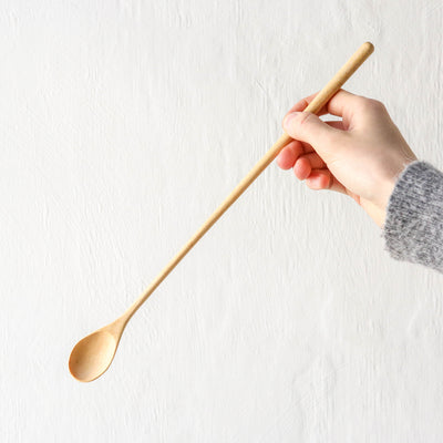 Long Lemon Wood Spoon