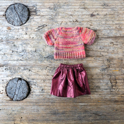 Knitted Blouse & Skirt - Mum Mouse Clothes