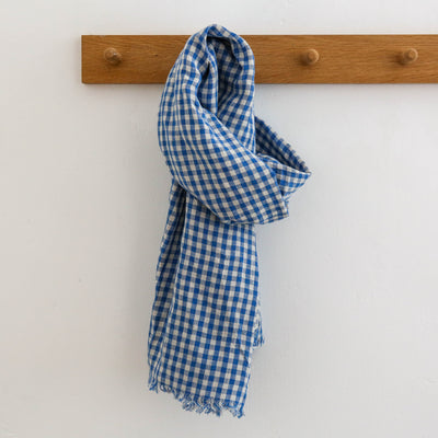 Fringed Linen Scarf - Paule