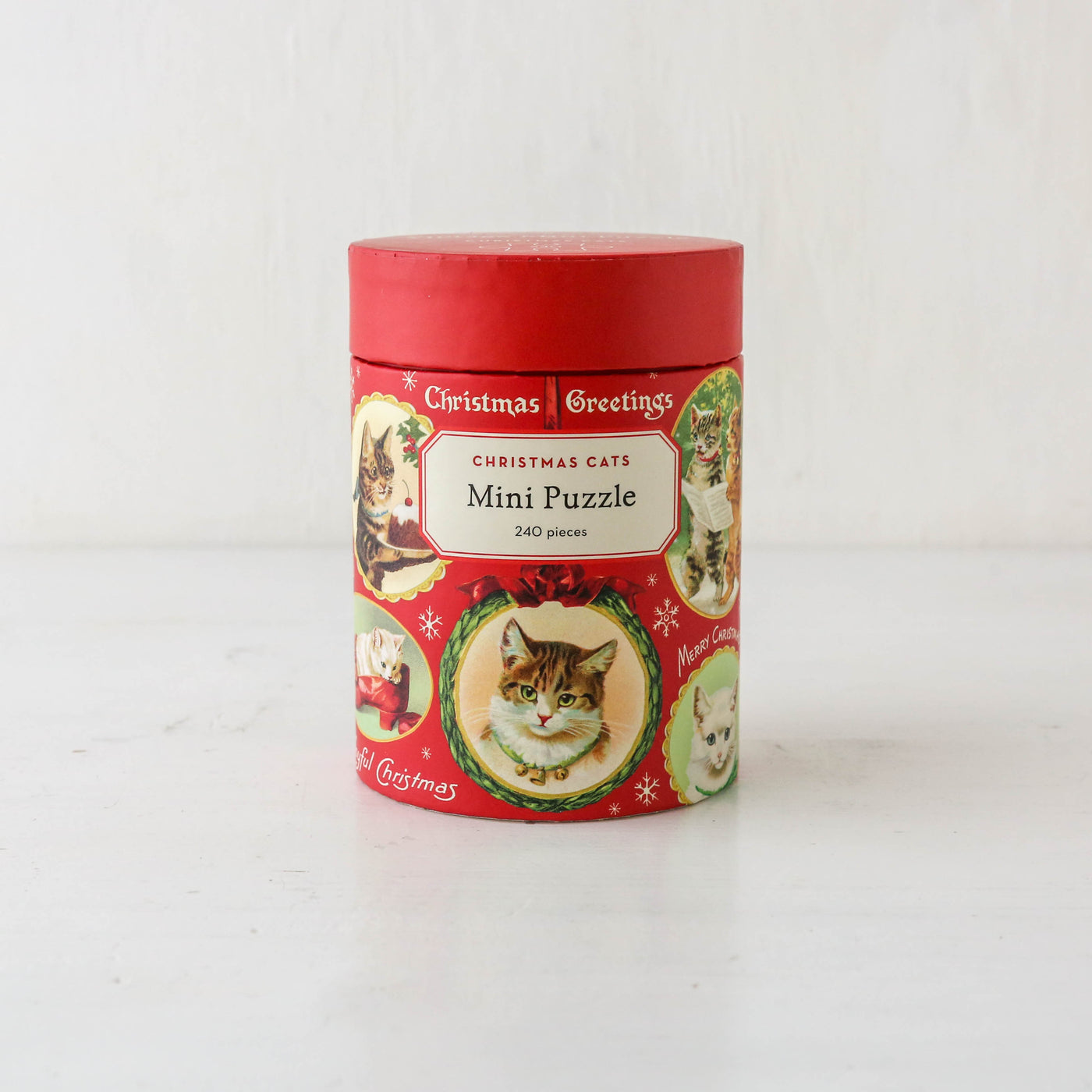 Christmas Cats 240 Piece Mini Puzzle