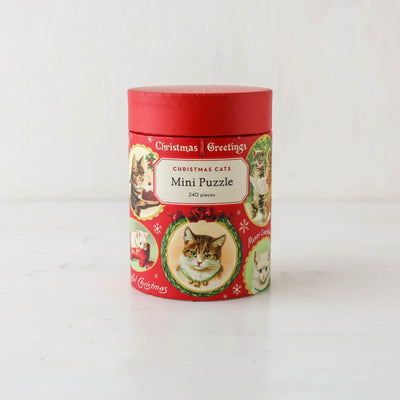 Christmas Cats 240 Piece Mini Puzzle