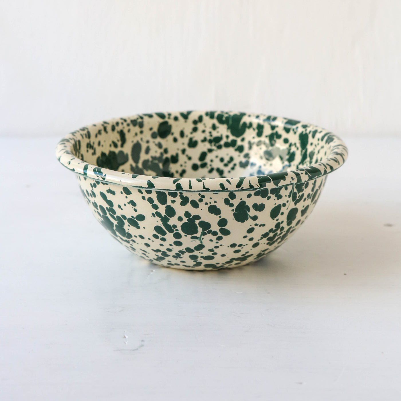 Splatter Enamel Cereal Bowl