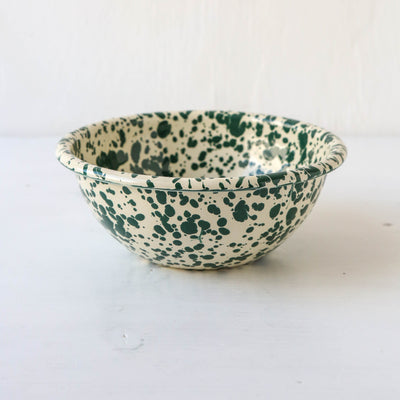 Splatter Enamel Cereal Bowl