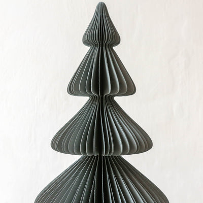 40cm Honeycomb Christmas Tree - Grey Green