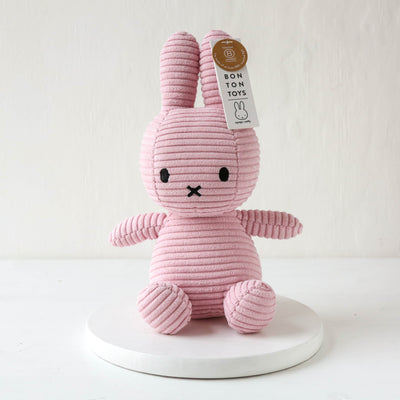 Miffy Corduroy Plush - Pink