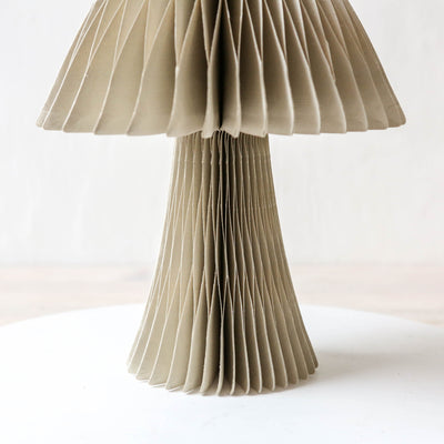 18cm Honeycomb Toadstool - Ivory