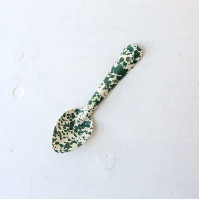 Splatter Enamel Spoon - Small
