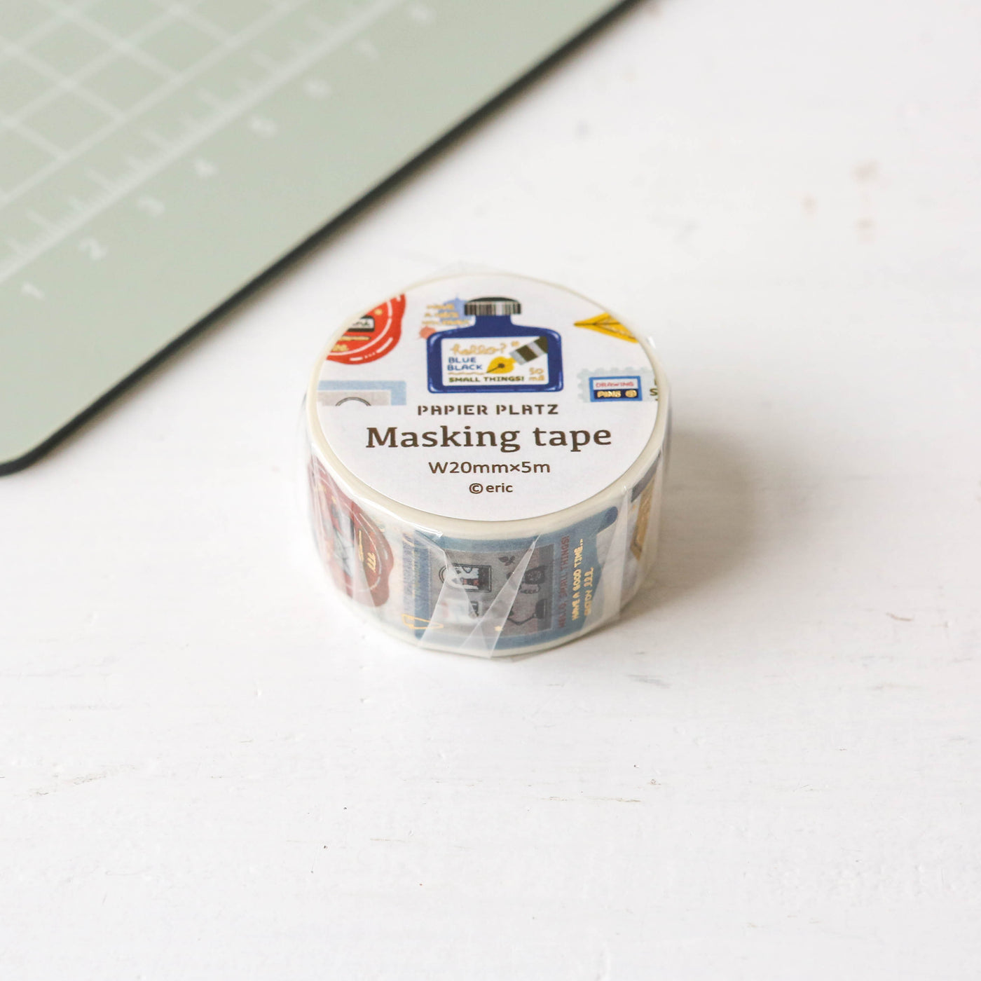 Writing Utensils Gold Foiled Washi Tape - by Eric Small Things